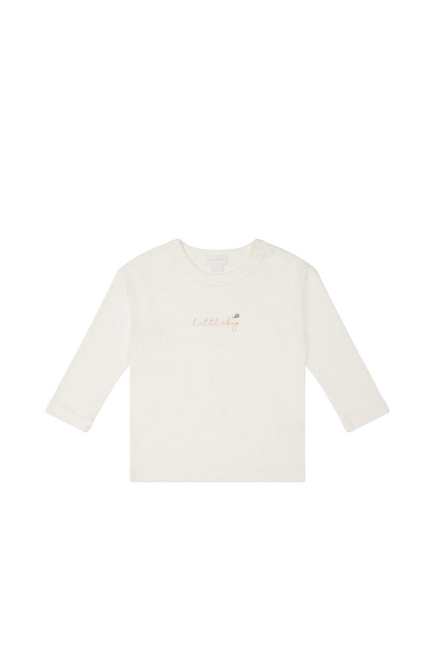 Clothing & Accessories | Jamie Kay Pima Cotton Arnold Long Sleeve Top - Milk