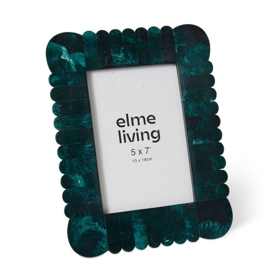 Decor Items | Elme Living Senan 5X7" Photo Frame - Green