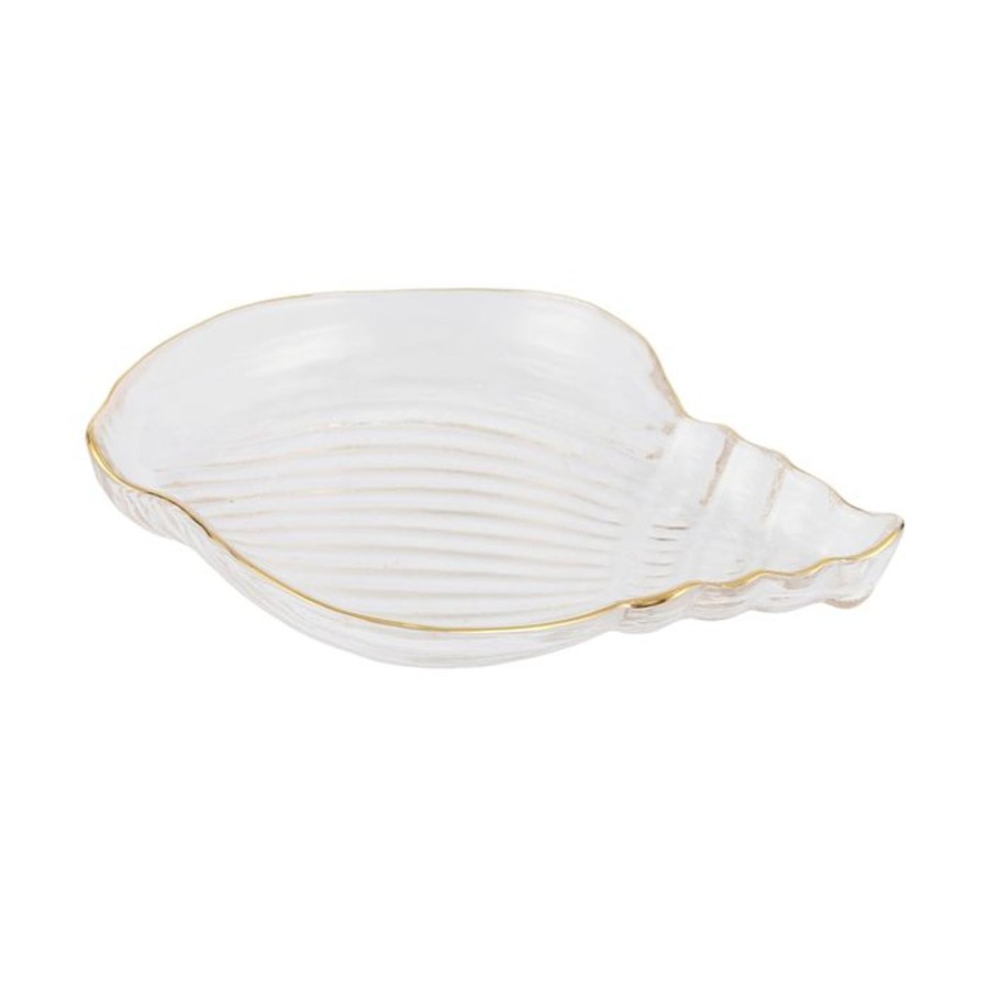 Dining & Entertaining | Coast To Coast Home Testa Glass Trinket Plate 20Cm - Clear