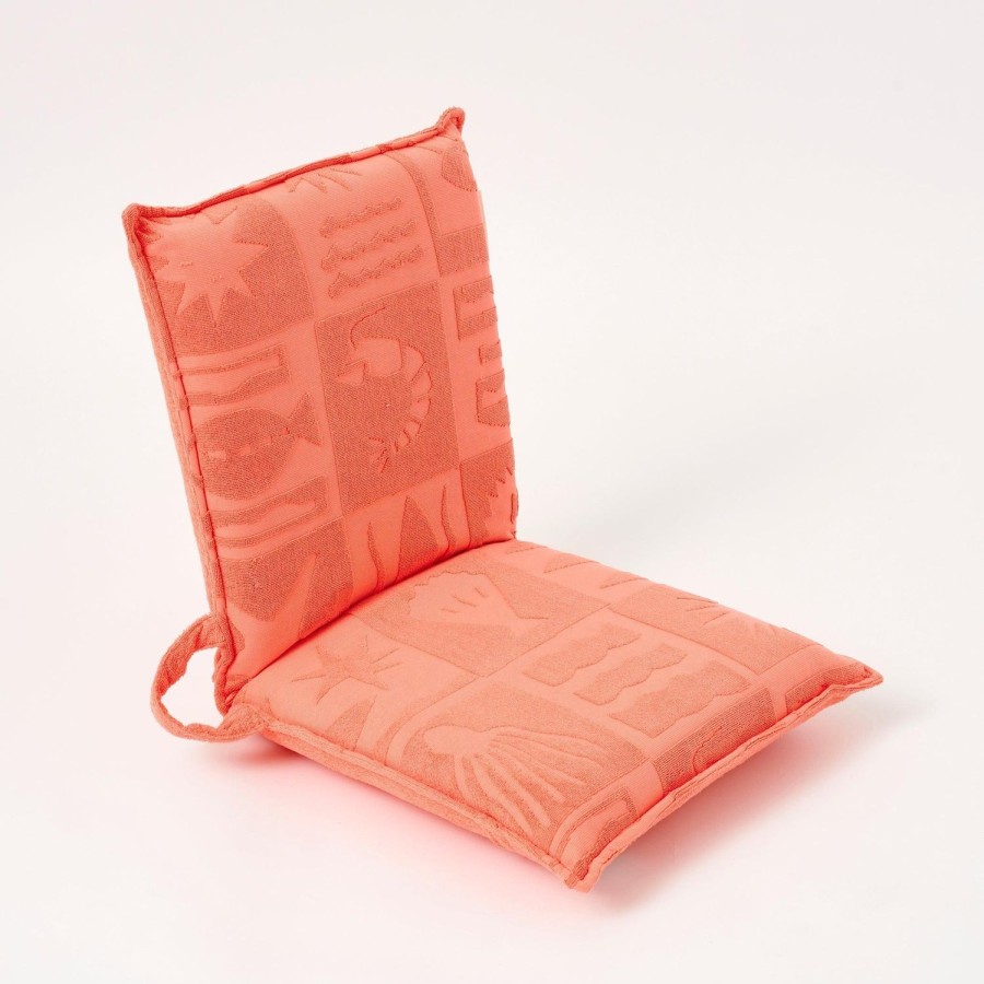 Travel & Outdoors | Sunny Life Terry Folding Seat De Playa Coral