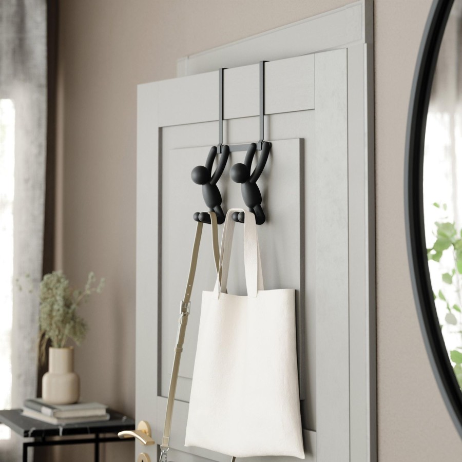 Decor Items | Umbra Buddy Over The Door Hook Double Hook - Black