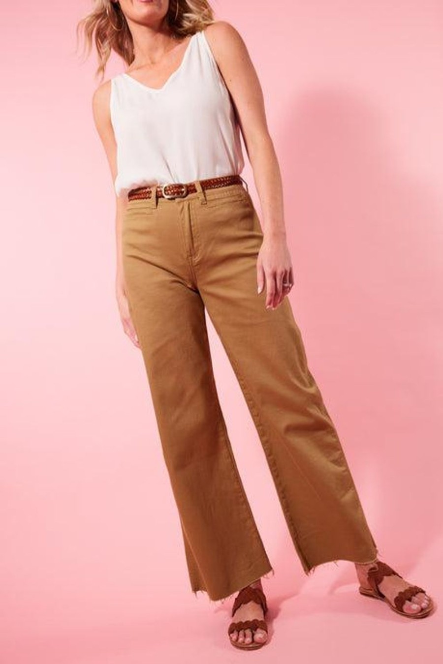 Jeans | Isle Of Mine Tate Denim - Camel