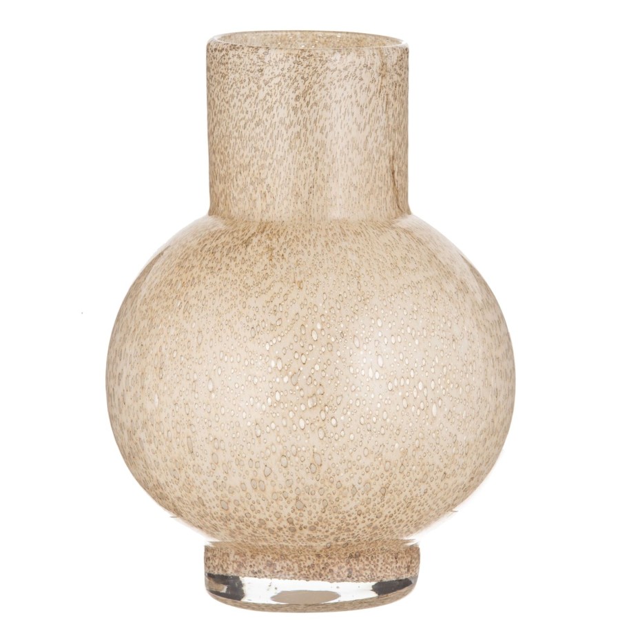 Pots, Planters & Vases | Amalfi Noma Vase Beige 28Cm