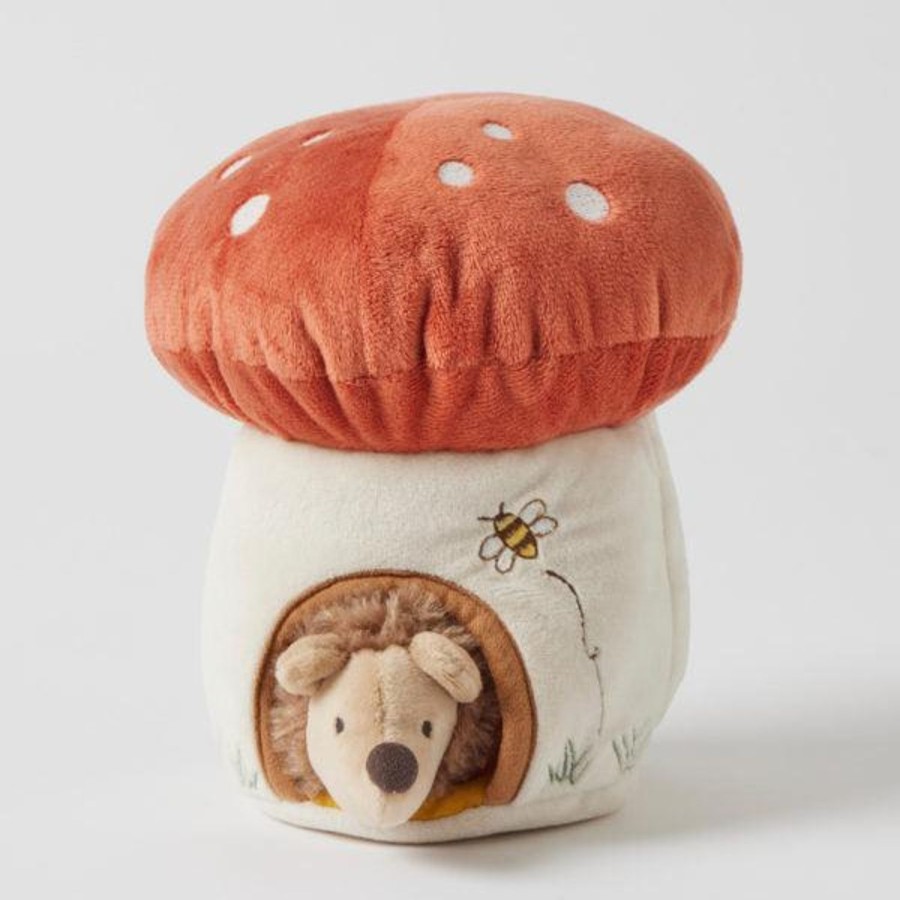 Toys | Pilbeam Living Mushroom House With Hedgehog