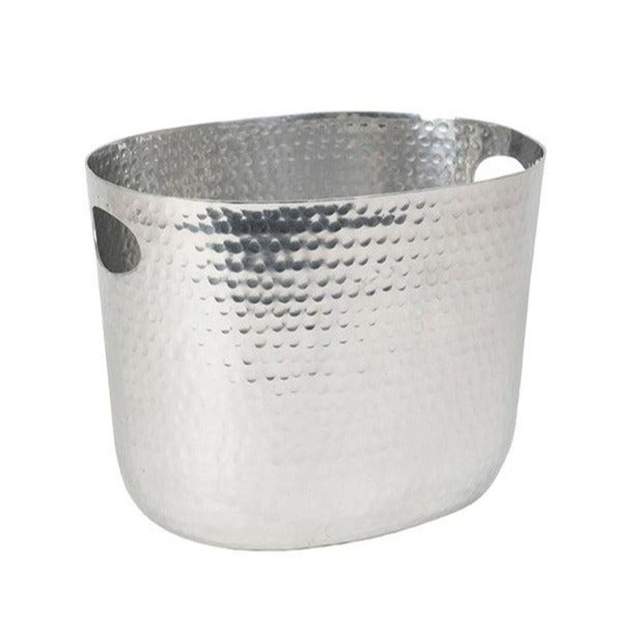 Dining & Entertaining | Pure Homewares Dural Silver Metal Tub Oval