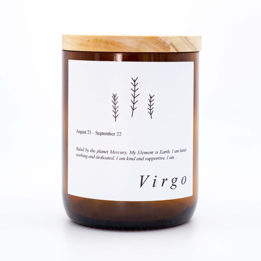 Candles & Fragrance | The Commonfolk Collective Zodiac Mid Soy Candle - Virgo Palm Desert