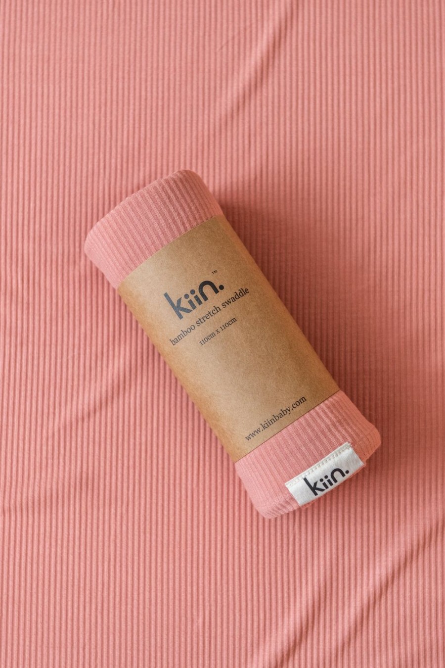 Nursery & Nurture | Kiin Bamboo Stretch Swaddle - Blush