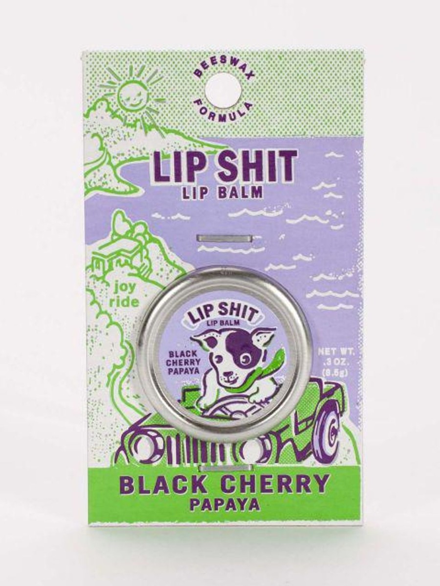 Fun & Games | Blue Q Lip Shit Lip Balm - Black Cherry