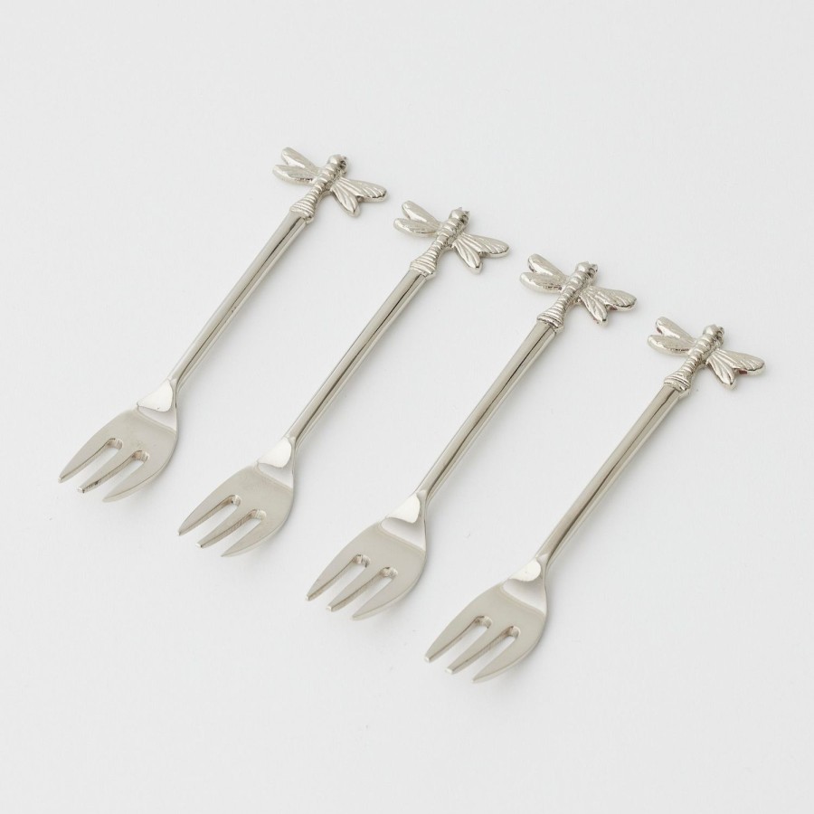 Dining & Entertaining | Pilbeam Dragonfly Cocktail Forks Set Of 4