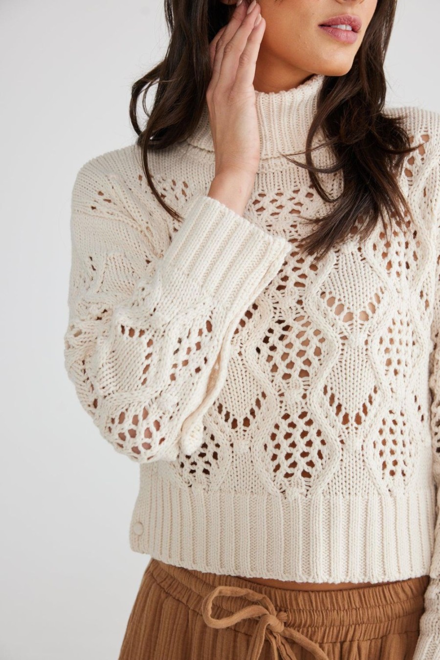 Knitwear & Jumpers | Talisman Rosie Knit - Natural