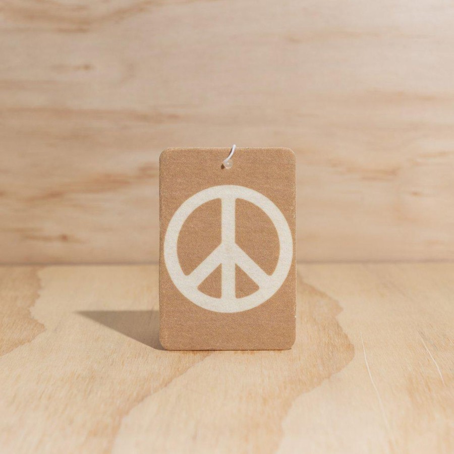 Travel & Outdoors | The Commonfolk Collective Peace Sign Tan Air Freshener - Ubud