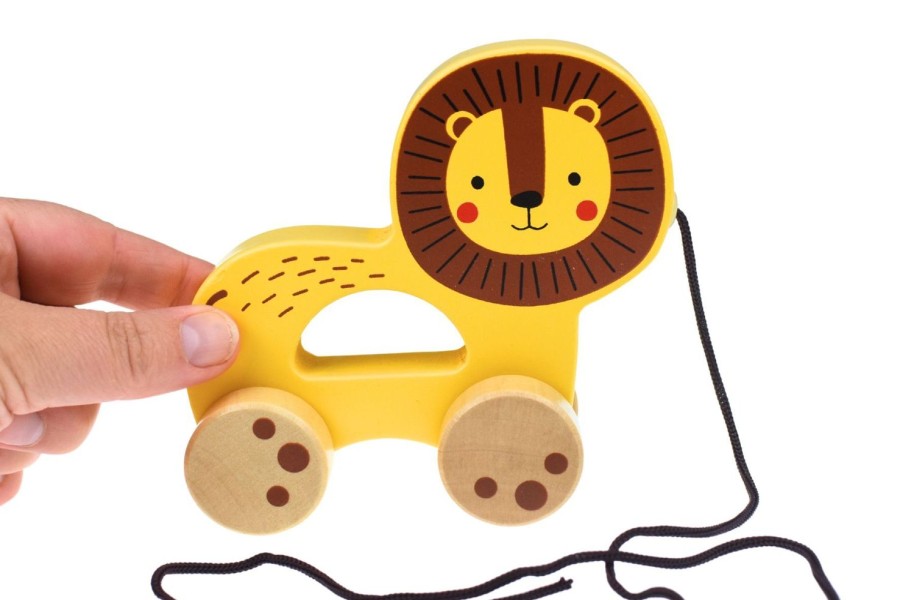 Toys | Eleganter Pull Along Lion