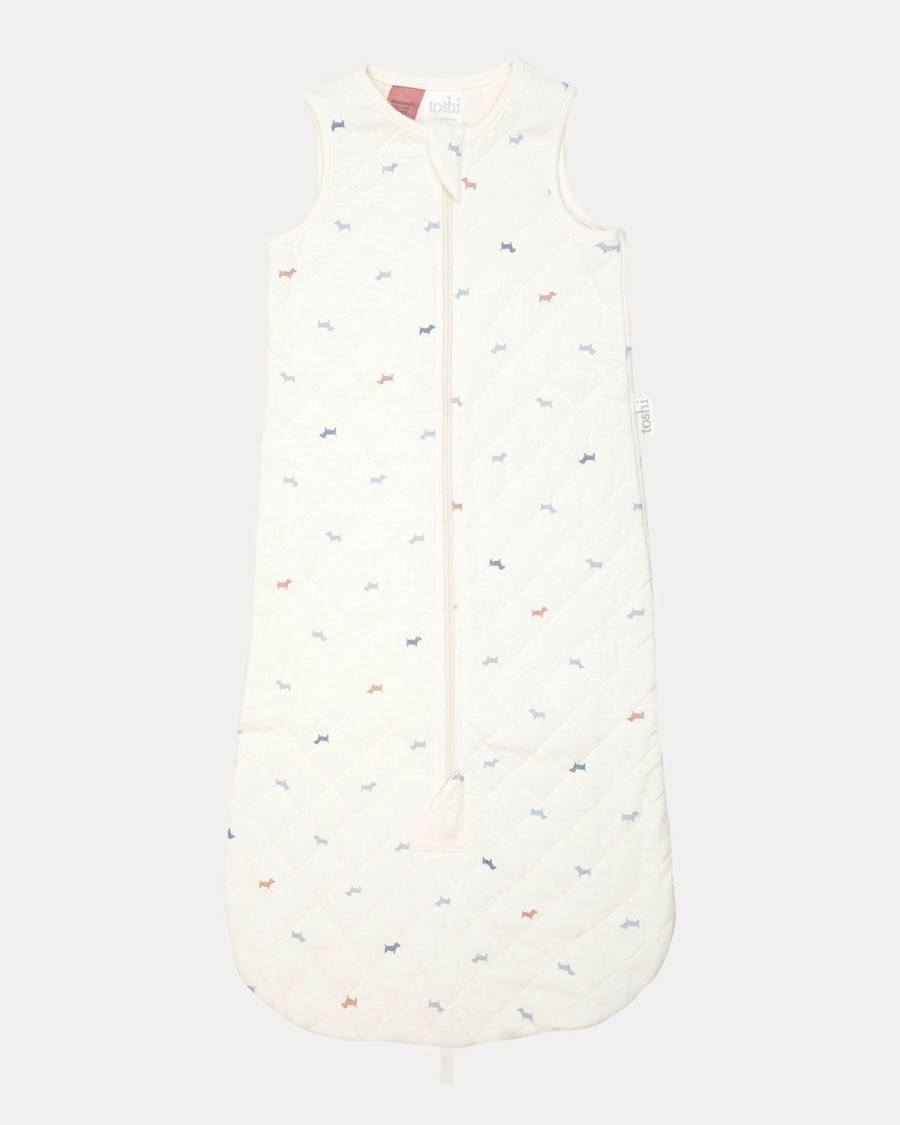 Nursery & Nurture | Toshi Baby Sleep Bag Classic Sleeveless 1 Tog - Puppy