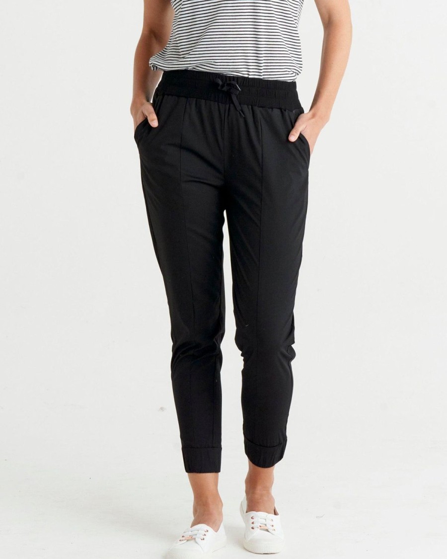 Pants | Betty Basics Au Revoir Ponte Pant - Black