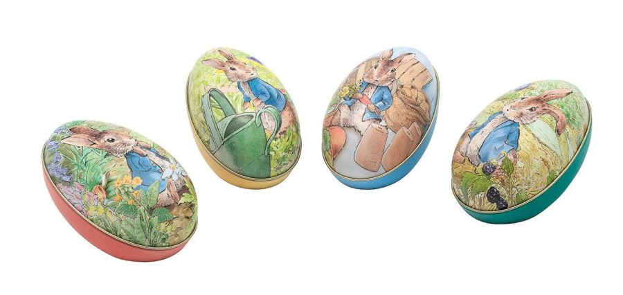 Toys | Tin Co. Peter Rabbit Egg Shaped Tins