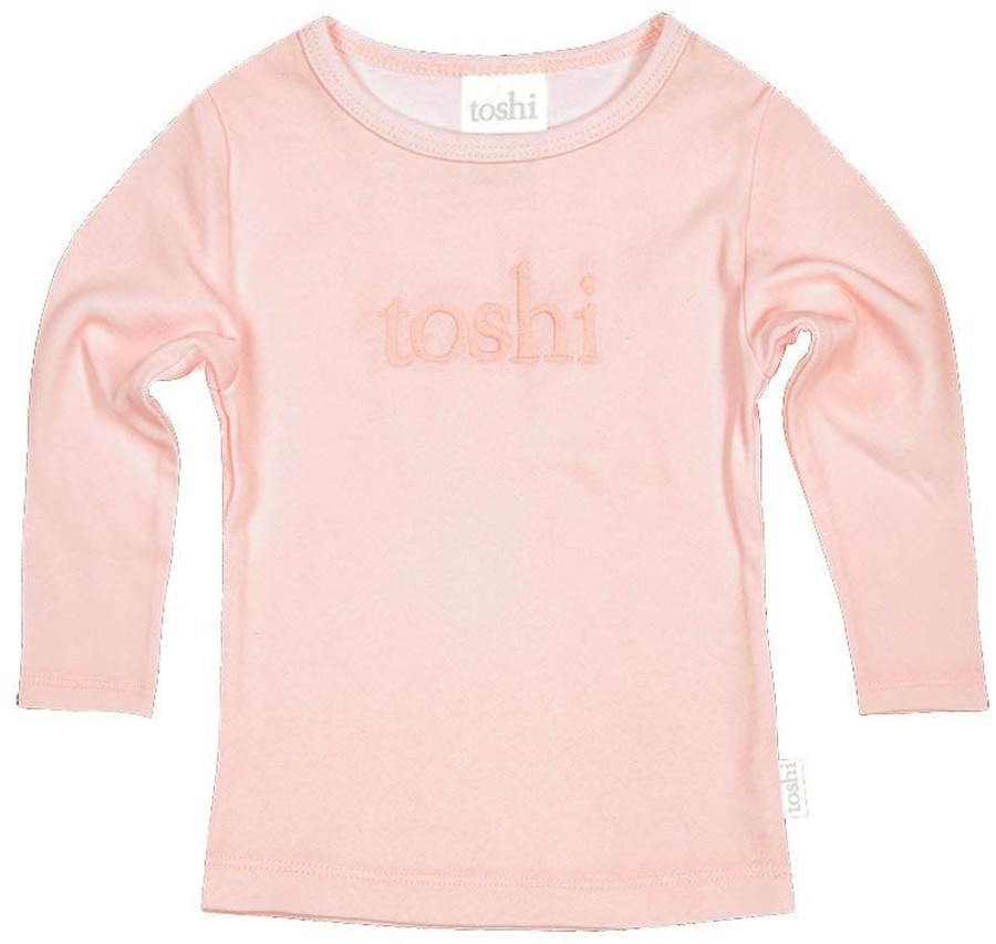 Clothing & Accessories | Toshi Dreamtime Organic Tee Long Sleeve Logo Pearl