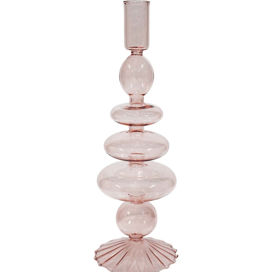 Decor Items | Lavida Bella Candlestick - Crepe