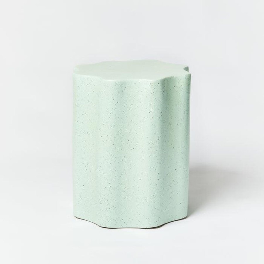 Furniture | Bonnie & Neil Wave Side Table Speckle Mint