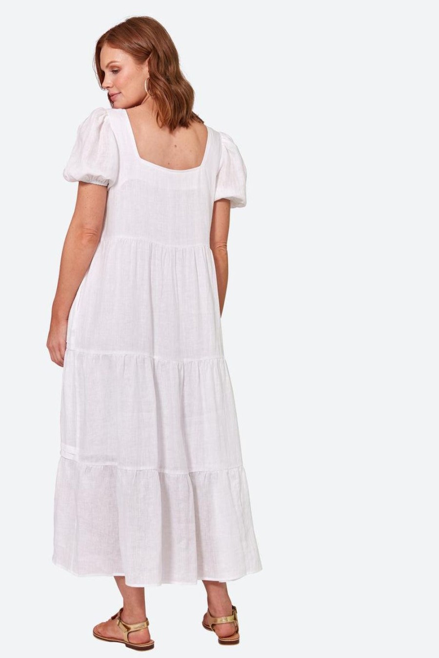 Dresses | Eb & Ive La Vie Pintuck Maxi - Blanc