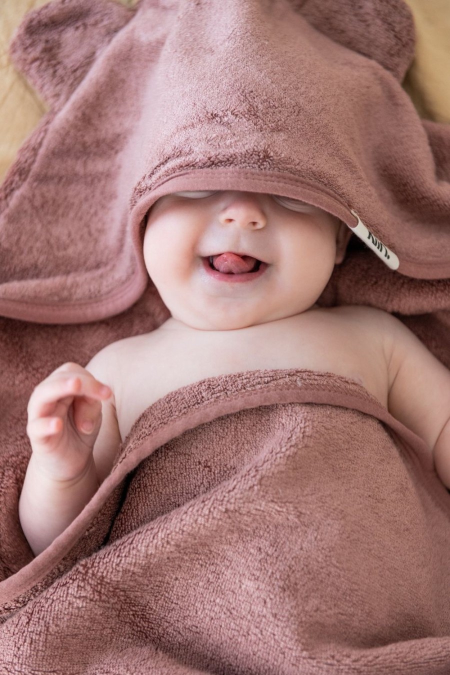 Nursery & Nurture | Kiin Hooded Towel - Heather