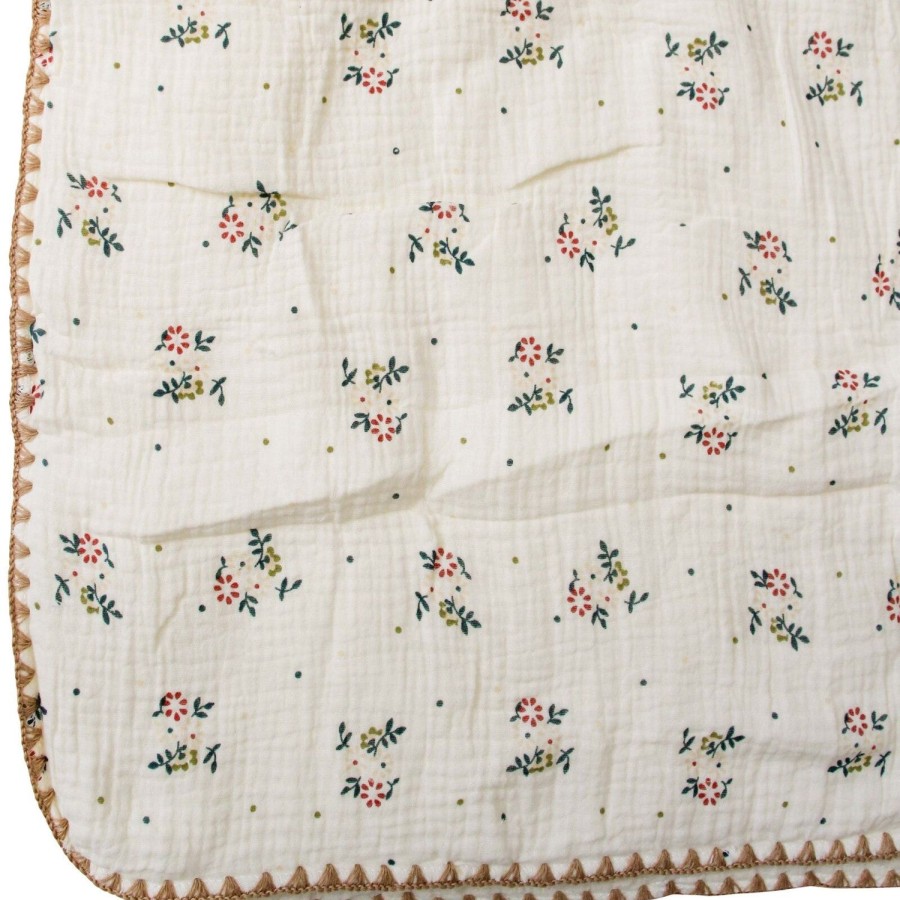 Nursery & Nurture | Lavida Cot Blanket Boho Floral