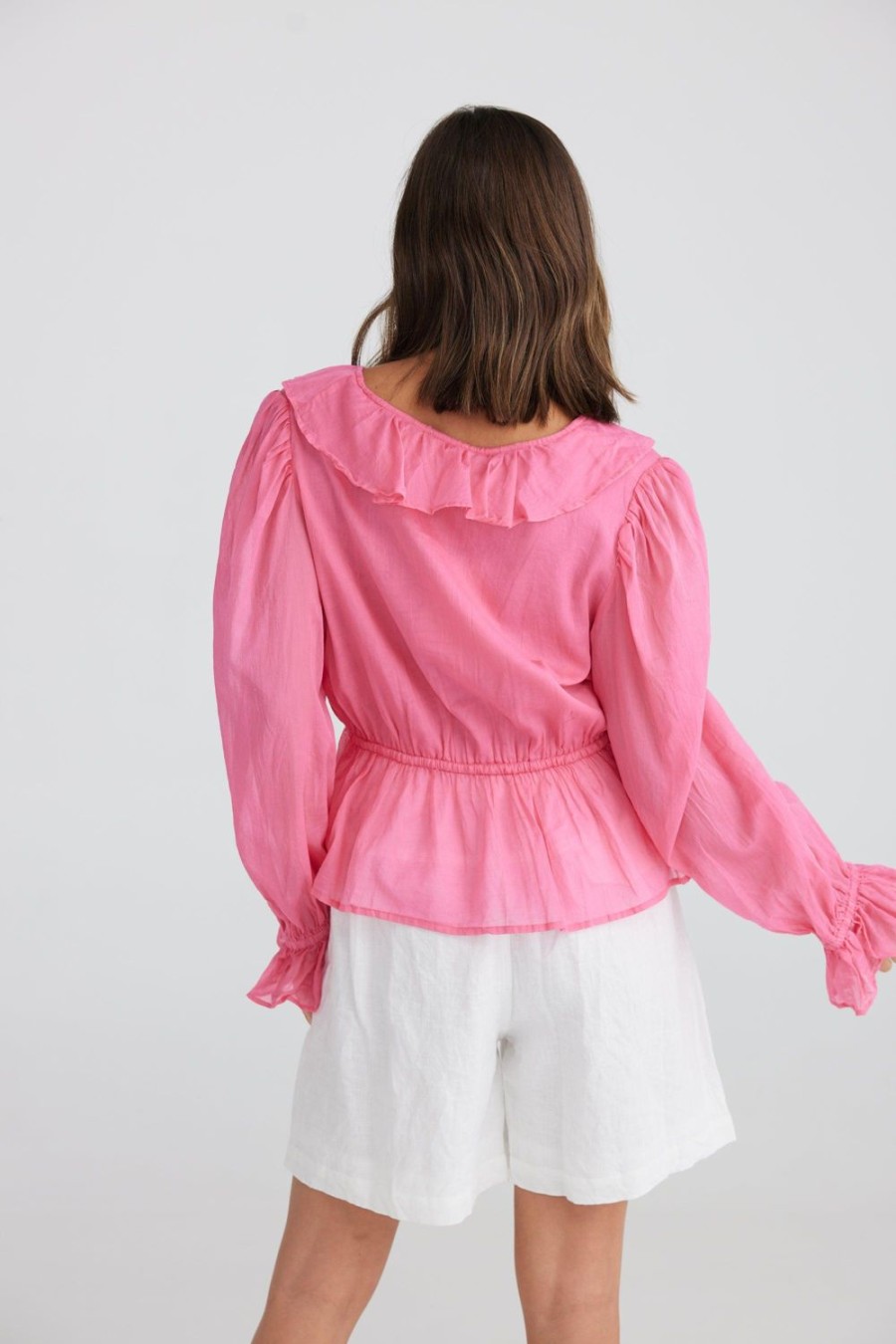 Tops | Holiday Hamptons Shirt - Hot Pink