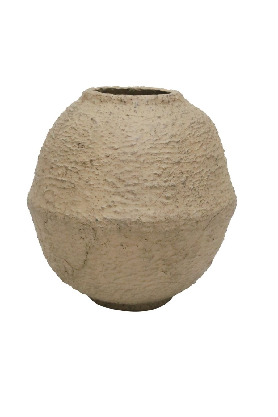 Pots, Planters & Vases | Robert Mark Luna Vase 25Cm - Textured Chocolate