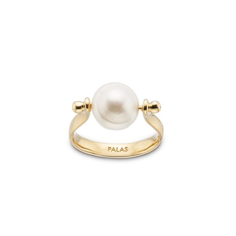 Jewellery | Palas Prosperity Pearl Spinning Ring