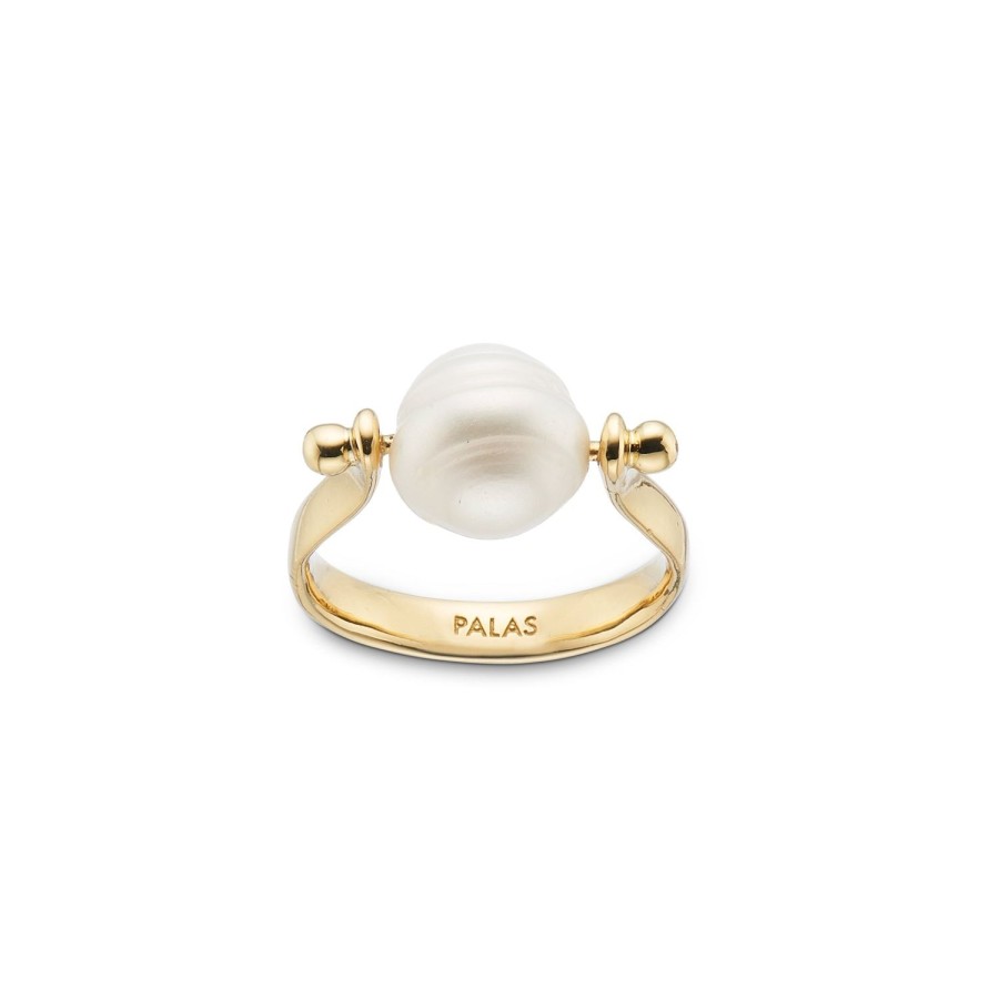 Jewellery | Palas Prosperity Pearl Spinning Ring