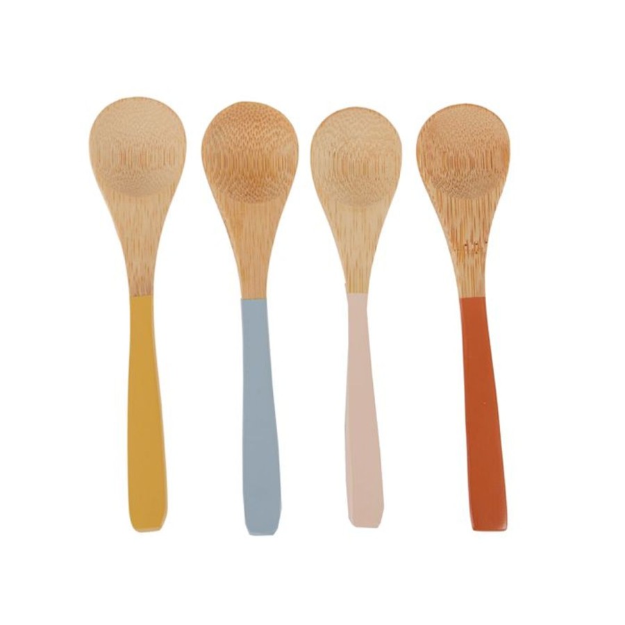 Dining & Entertaining | Coast To Coast Home Bala Set/4 Bamboo Spoons - Bold