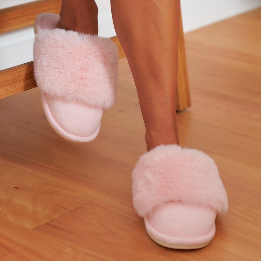 Footwear | Annabel Trends Slippers Cosy Luxe Pink Quartz