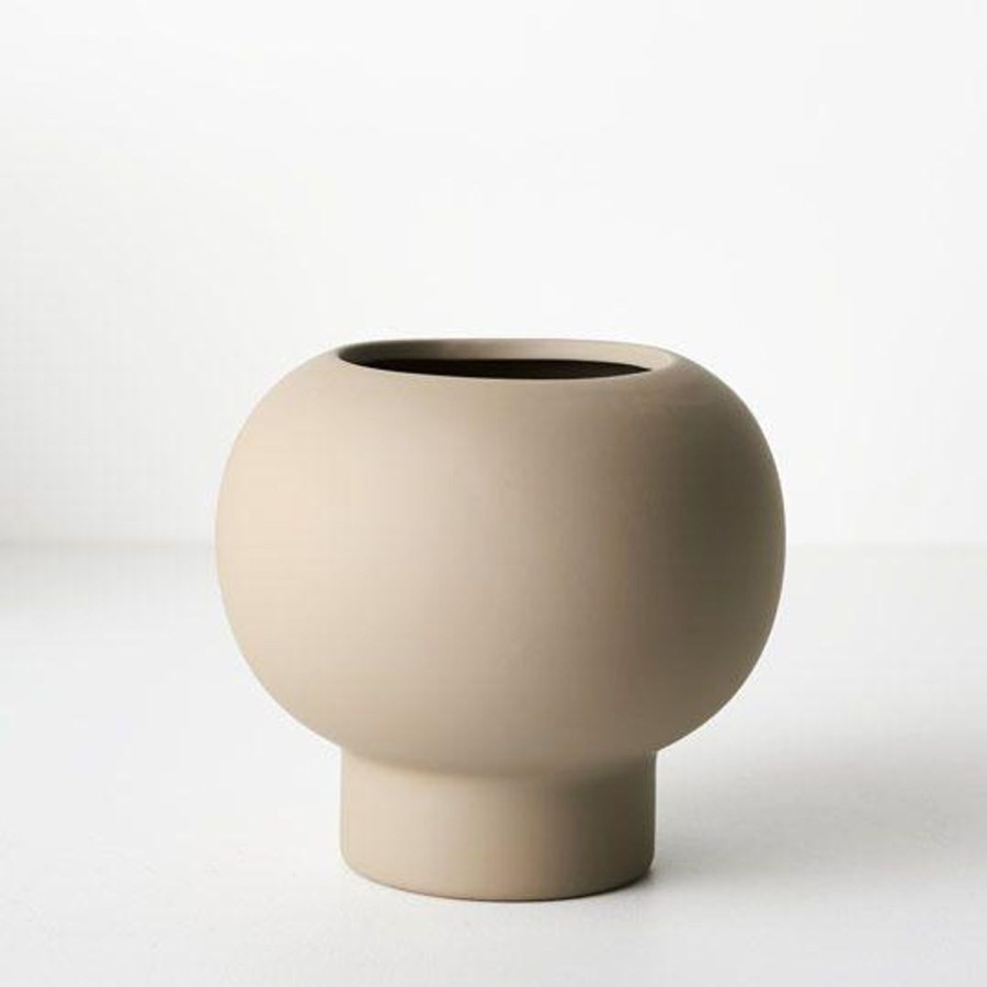 Pots, Planters & Vases | Floral Interiors Pot Lucena - Sand - 17Cm