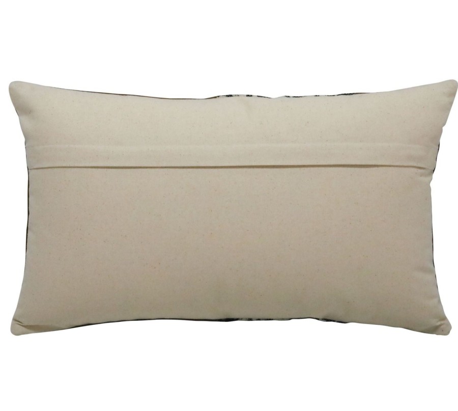 Soft Furnishings | Robert Mark Cena Leather & Cotton Cushion 30X50Cm