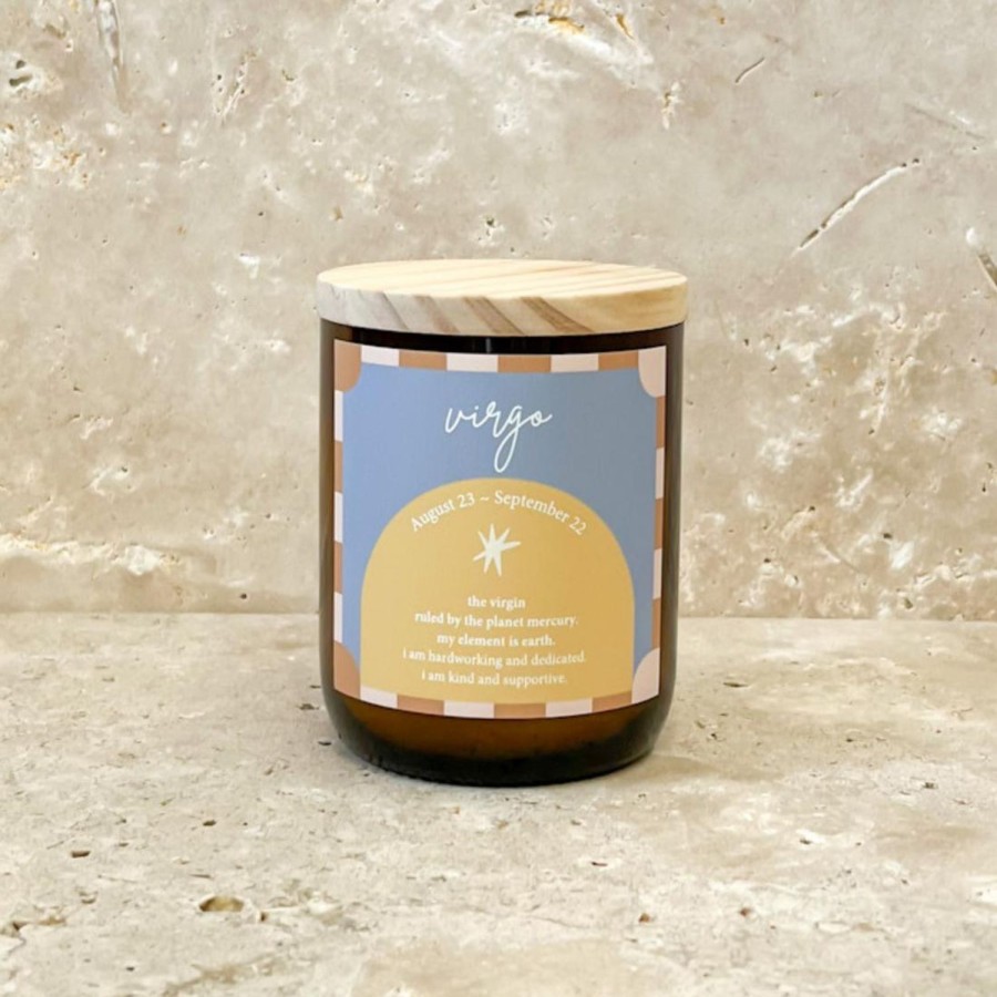 Candles & Fragrance | The Commonfolk Collective Zodiac Colour Candle - Virgo Mali