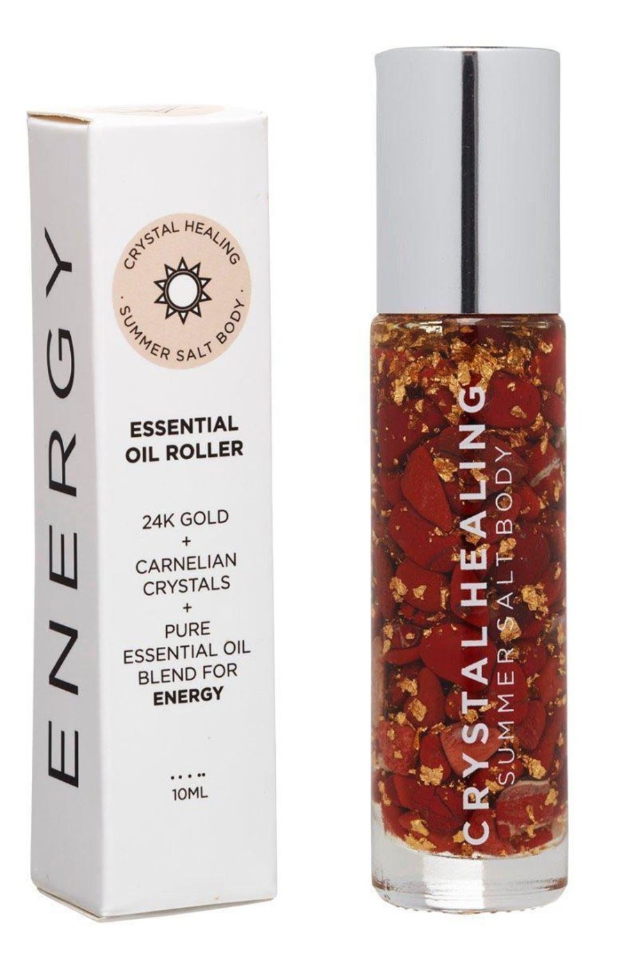 Beauty & Well-Being | Summer Salt Body Energy Essential Oil Roller - 10Ml