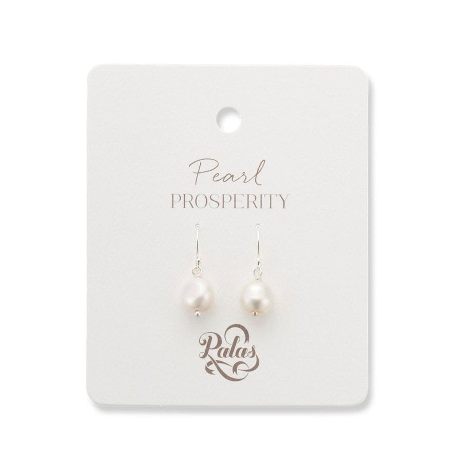 Jewellery | Palas Pearl Healing Gem Earrings