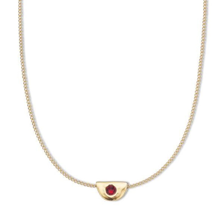 Jewellery | Palas January Garnet Birthstone Necklace