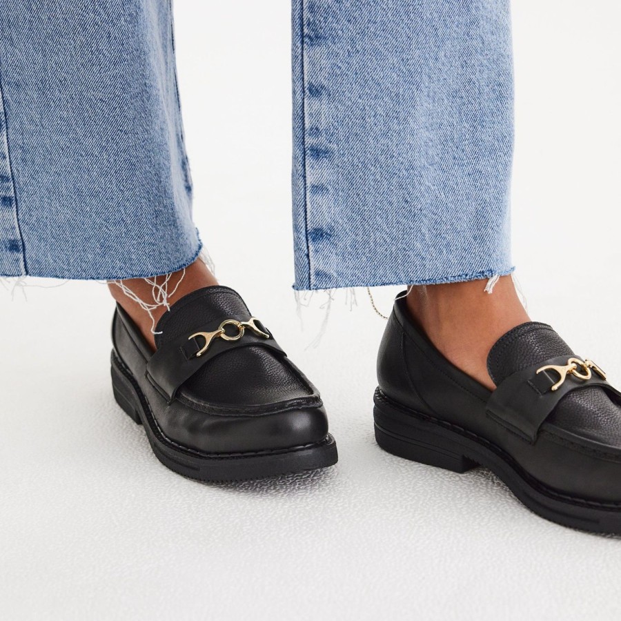 Footwear | Rollie Loafer Rise All Black Tumble