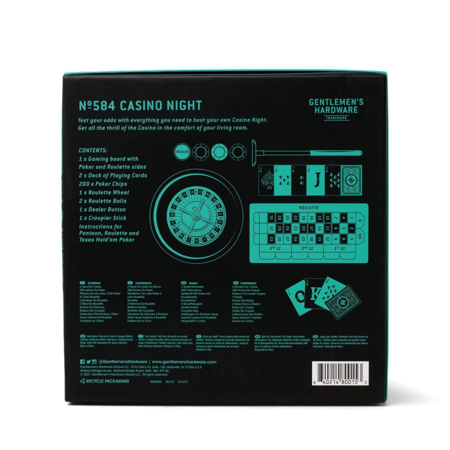 Fun & Games | Gentlemen's Hardware Casino Night Game Set