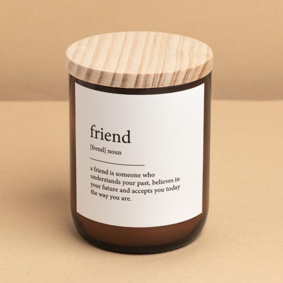 Candles & Fragrance | The Commonfolk Collective Dictionary Meaning Soy Candle - Friend Tulum