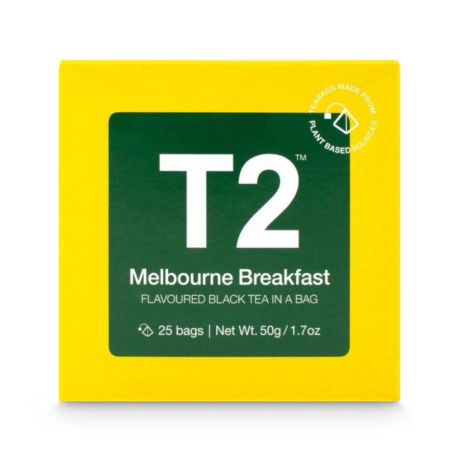 Eat & Drink | T2 Melbourne Breakfast Tea Bag Cube 25 Pack