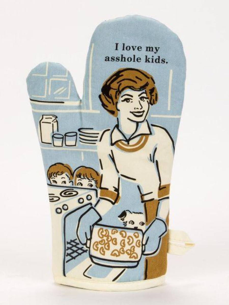 Fun & Games | Blue Q I Love My Asshole Kids Oven Mitt