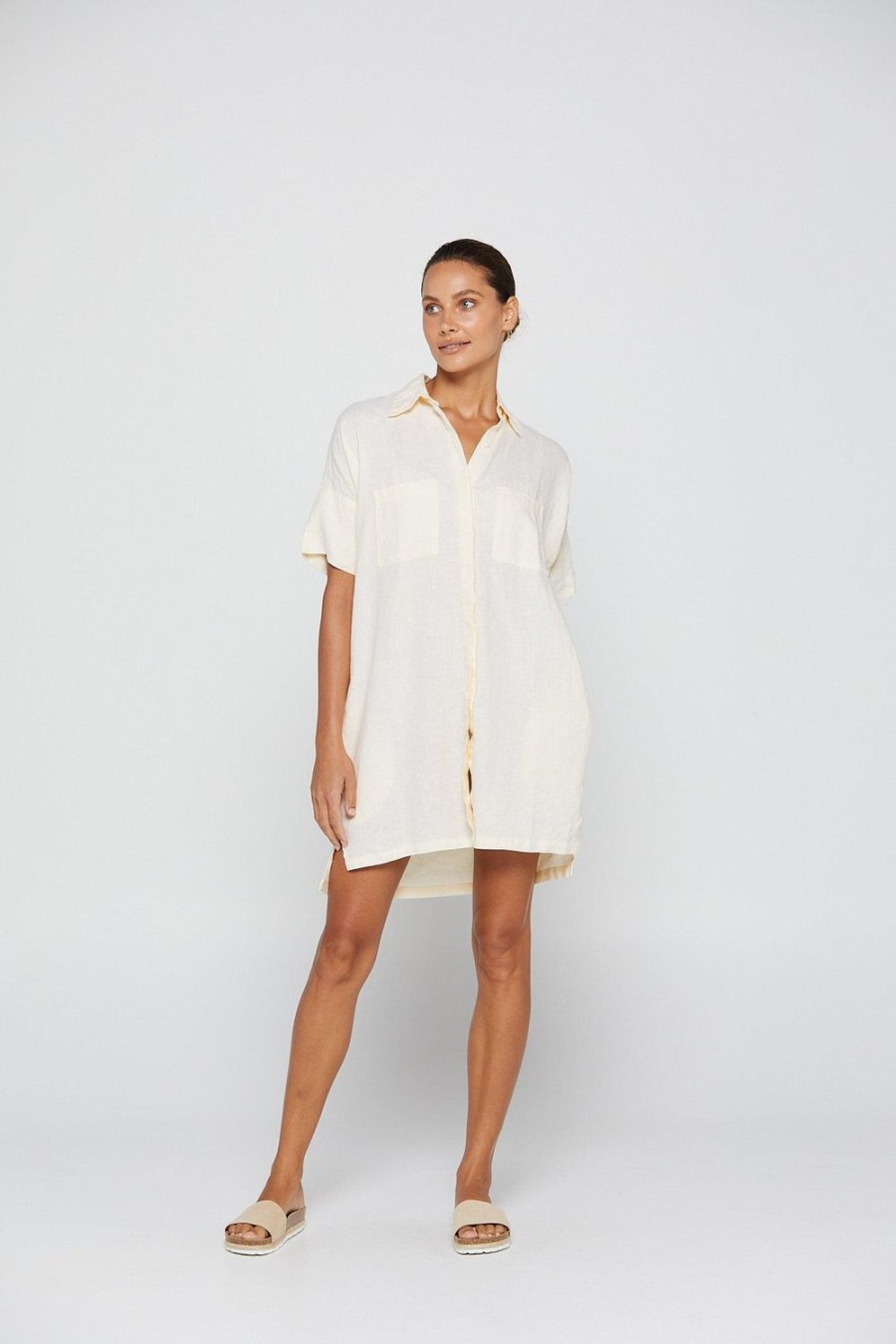 Dresses | By RIDLEY Mina Shirt Dress - Shell