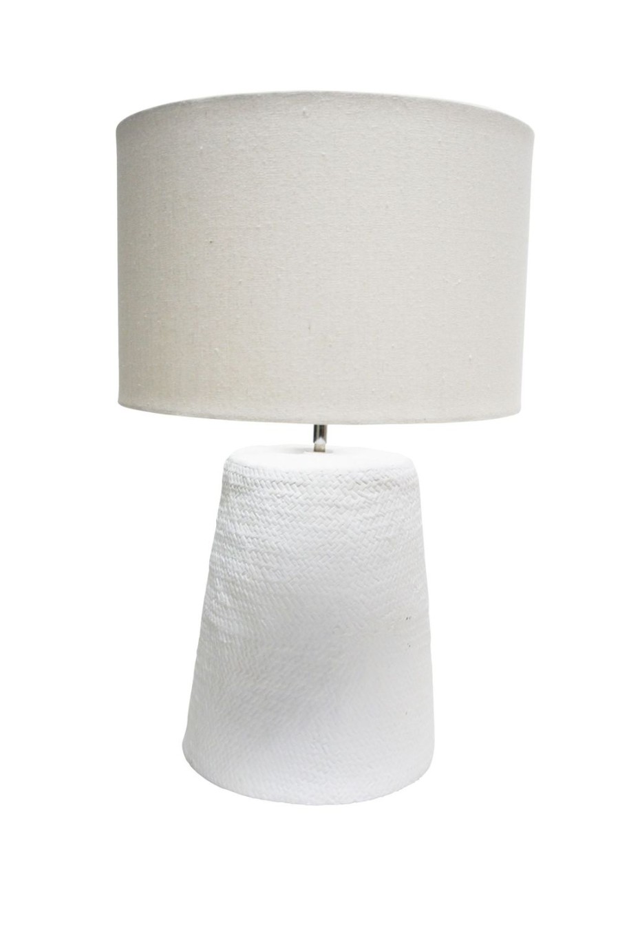 Lighting | Banyan Home Concrete Lamp - White Chalk