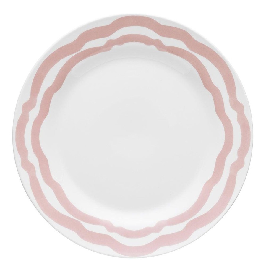 Dining & Entertaining | Ecology La Mer Round Platter 30Cm Blush