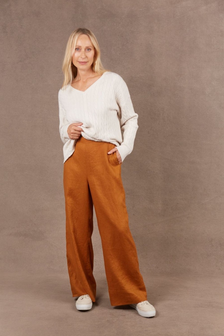 Pants | Eb & Ive Nama Pant - Ochre