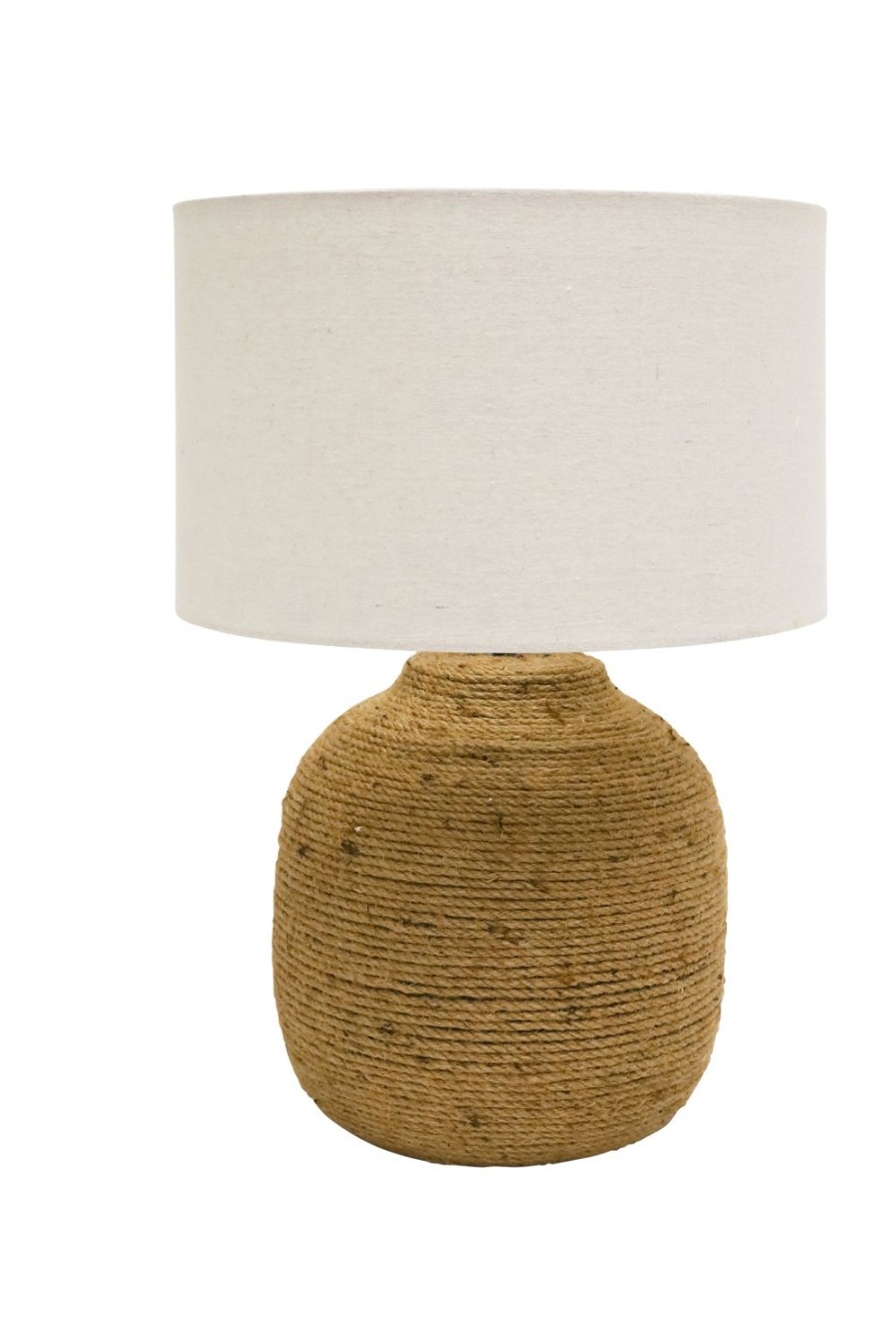 Lighting | Robert Mark Ruskin Rope Lamp - Natural Jute