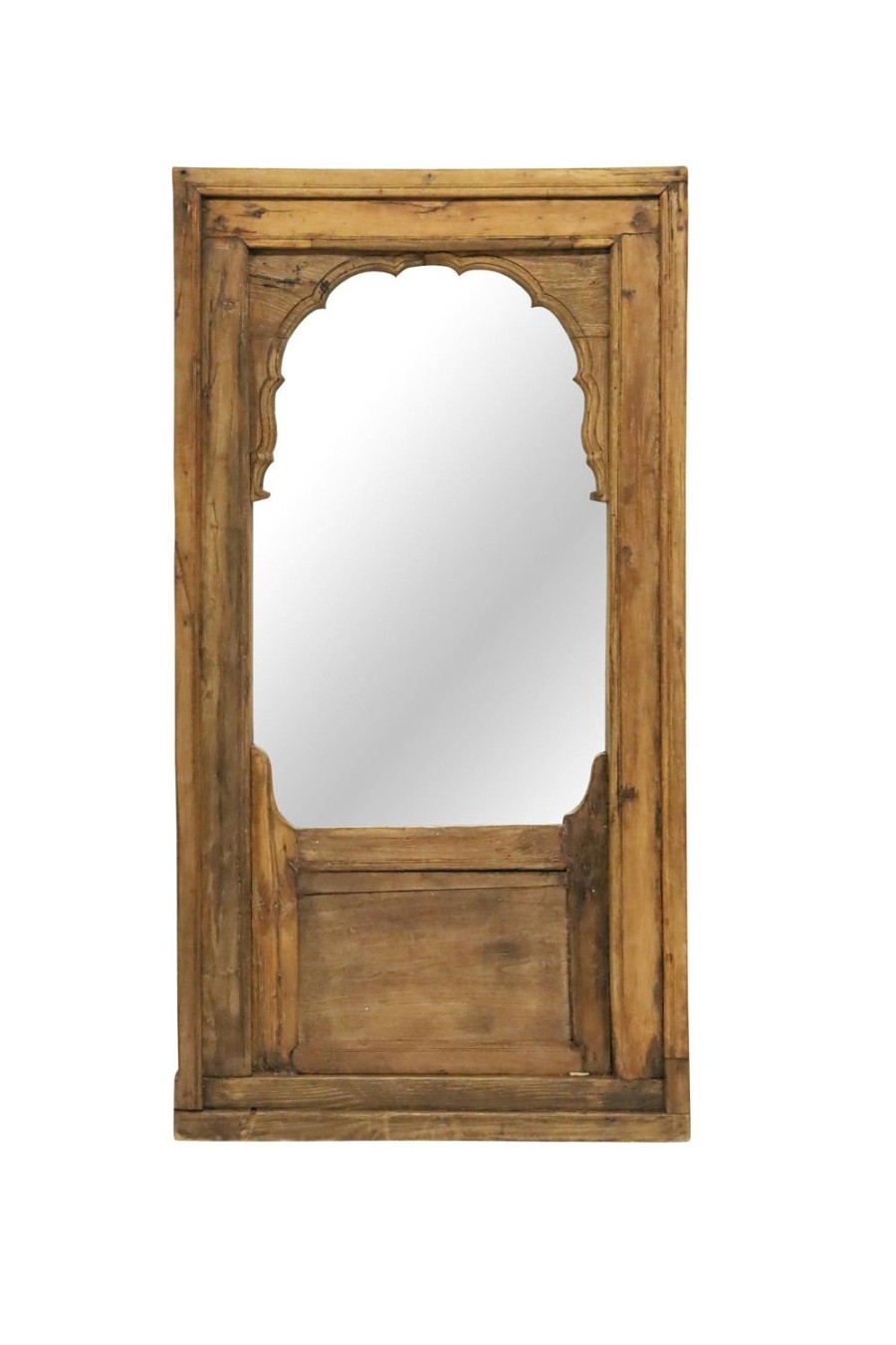 Furniture | Coast To Coast Home Allah Antique Wooden Mirror - Natural