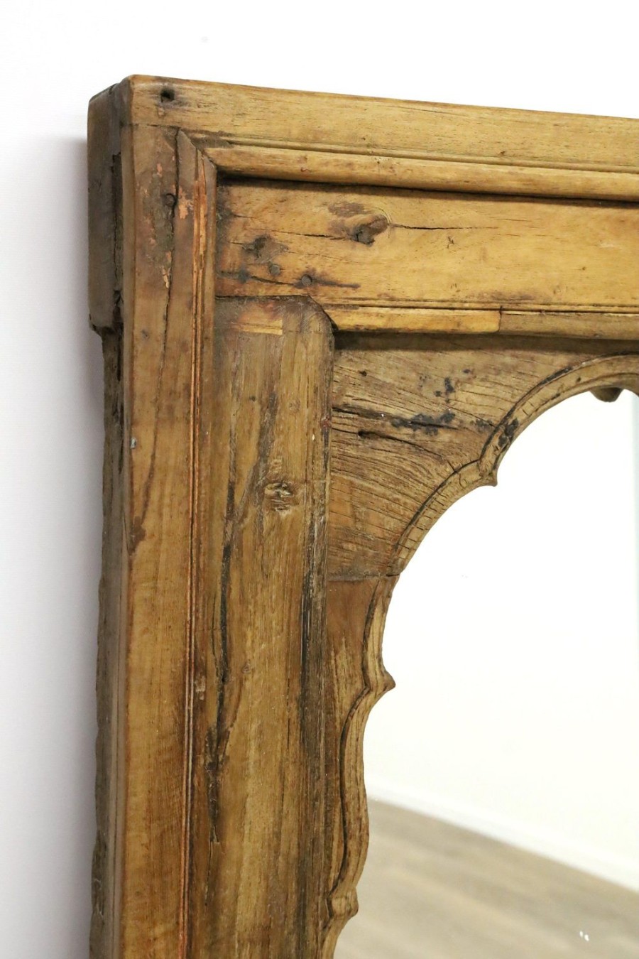 Furniture | Coast To Coast Home Allah Antique Wooden Mirror - Natural