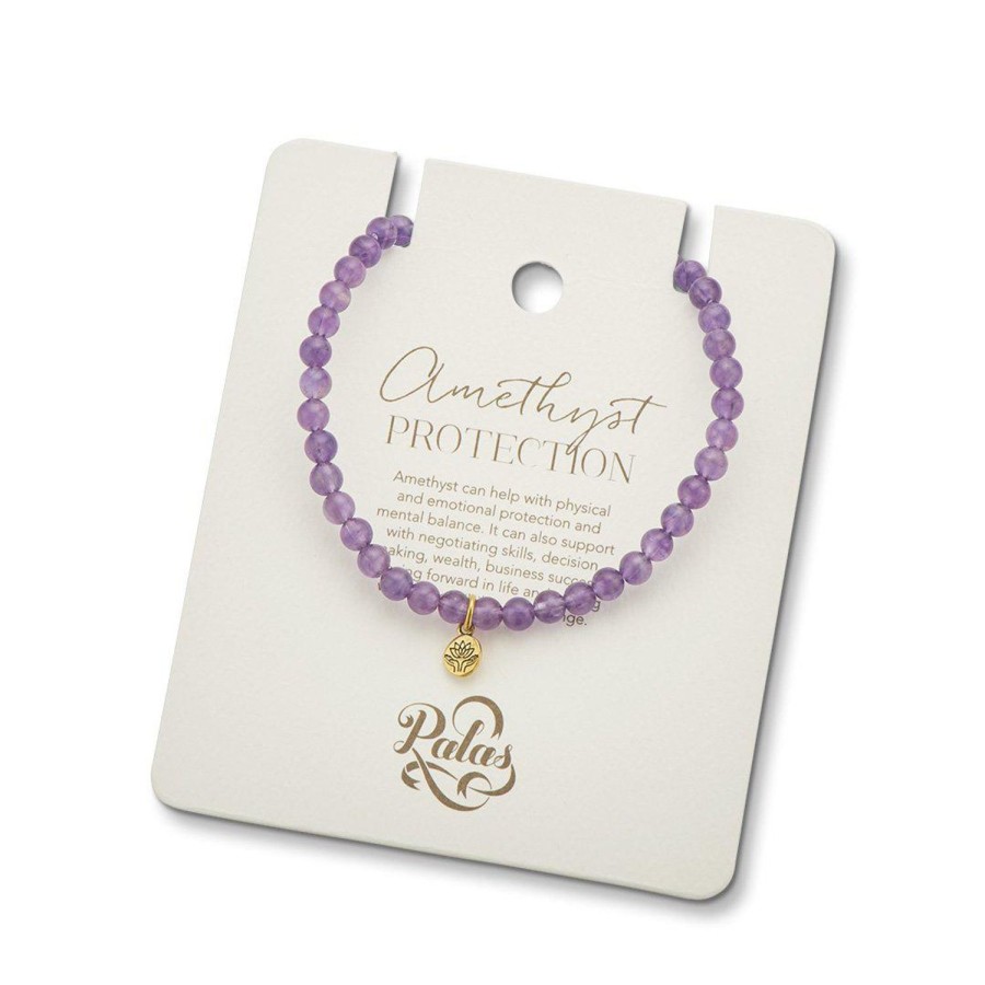 Beauty & Well-Being | Palas Amethyst Healing Gem Bracelet